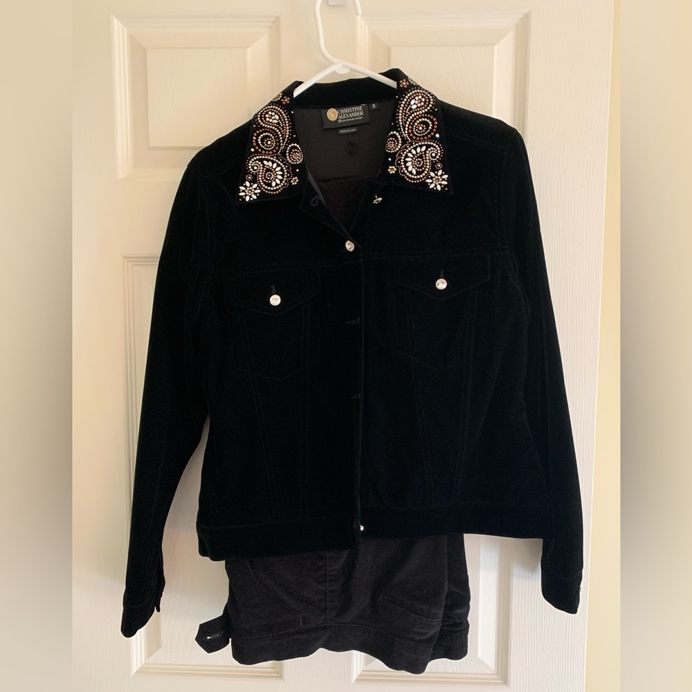 Velvet Jacket & Pants - Picture 2 of 7